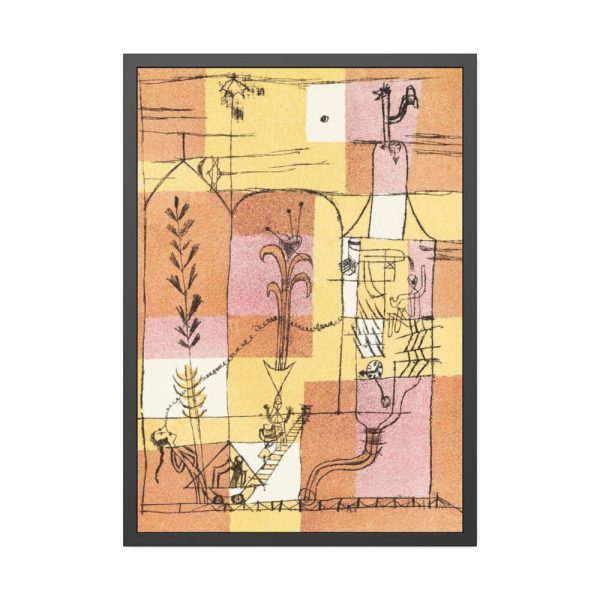 93831-197.jpg In the Spirit of Hoffmann (1921) by Paul Klee Framed Poster