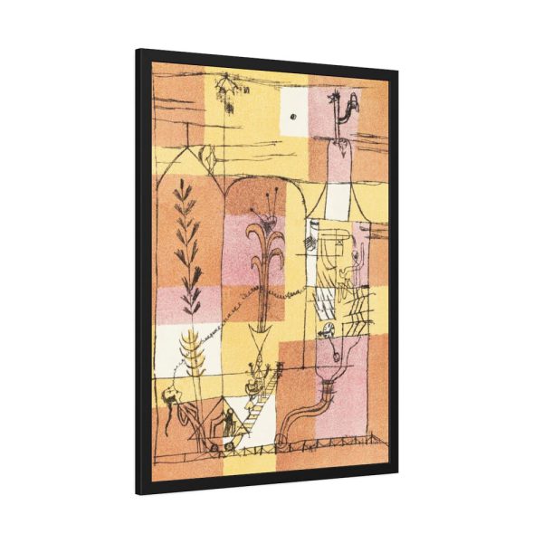 93831-198.jpg In the Spirit of Hoffmann (1921) by Paul Klee Framed Poster