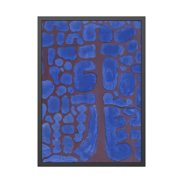 93831-217.jpg Late Evening Looking Out of the Woods (1937) by Paul Klee Framed Poster