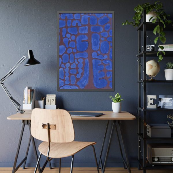 93831-219.jpg Late Evening Looking Out of the Woods (1937) by Paul Klee Framed Poster