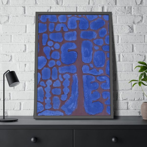 93831-220.jpg Late Evening Looking Out of the Woods (1937) by Paul Klee Framed Poster