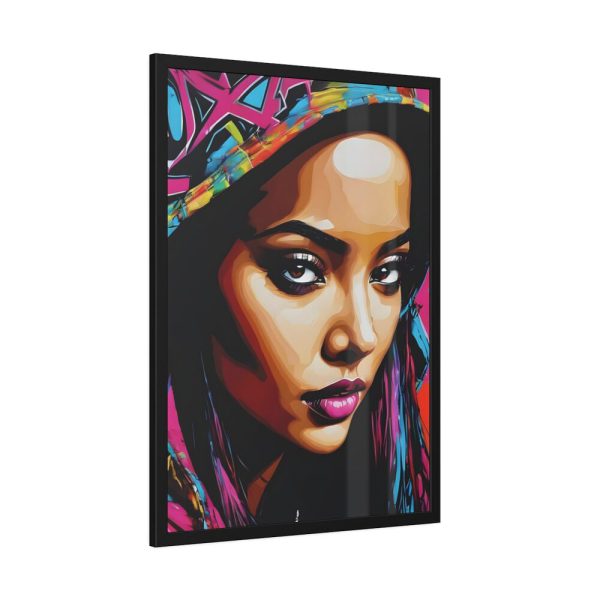 93831-254.jpg Woman Pop Art Graffiti Art IV Framed Poster