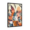 93831-266.jpg Boho Contemporary Cats Illustration Framed Poster