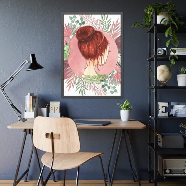 93831-275.jpg Boho Women Illustration Framed Poster