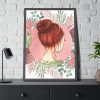 93831-276.jpg Boho Women Illustration Framed Poster