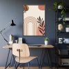Boho Abstract Geometric Art Framed Poster