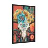 93831-326.jpg Boho Cow Skull Framed Poster