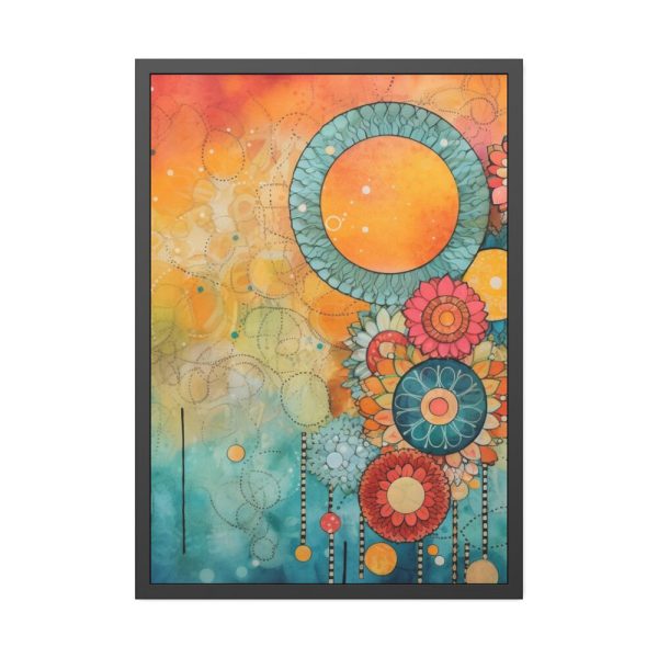 93831-345.jpg Boho Dreamcatchers Framed Poster