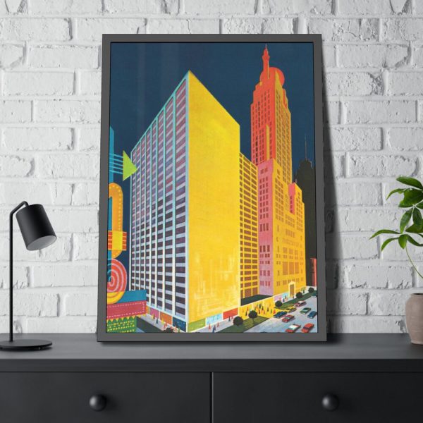 Sheraton-Chicago Hotel Framed Poster