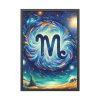93831-8.jpg Zodiac Sign of Virgo Framed Poster