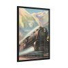 North Coast Limited in Bozeman Pass Framed Poster