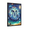 93831-9.jpg Zodiac Sign of Virgo Framed Poster