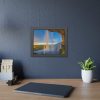 93840-6.jpg Waterfall on Cave Framed Poster