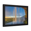93842-5.jpg Waterfall on Cave Framed Poster