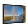 93853-5.jpg Waterfall on Cave Framed Poster