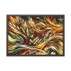 93854-132.jpg Abstract Harvest With Bold Colors an Patterns Framed Poster