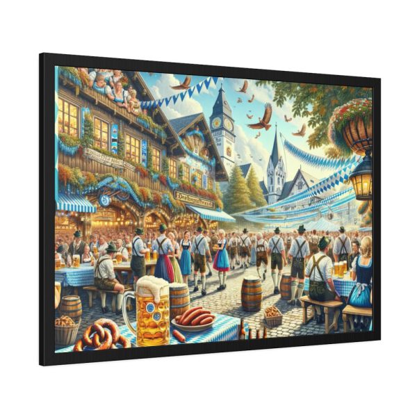 93854-149.jpg Capturing the Essence of Oktoberfest Framed Poster