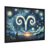 93854-17.jpg Zodiac Sign of Aries Framed Poster