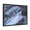Waterfall River Close Up in France Framed Poster