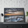 93854-235.jpg Waterfalls under the sky Framed Poster