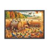 93854-240.jpg Wildlife and Harvest Season Framed Poster