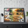 93854-247.jpg Four Seasons of Harvest Framed Poster