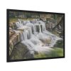 93854-253.jpg Falls on Taughannock Creek Framed Poster