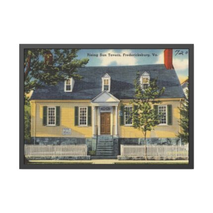 Rising Sun Tavern, Fredericksburg Framed Poster