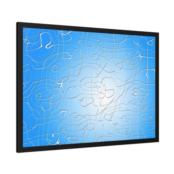 Puzzle Pop Art Framed Poster