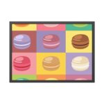 Macarons Pop Art Framed Poster