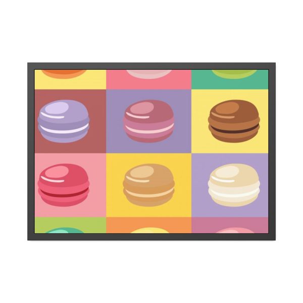 Macarons Pop Art Framed Poster