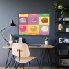 Macarons Pop Art Framed Poster