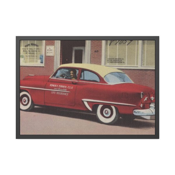 Homer E. Turner Life Insurance Framed Poster