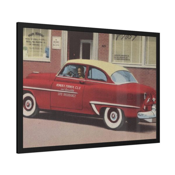 Homer E. Turner Life Insurance Framed Poster