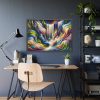 93854-374.jpg Abstract Art Piece of Waterfall Framed Poster