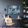 93854-382.jpg Frozen Waterfall During Winter Framed Poster