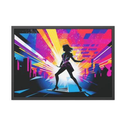 Rediscover 80s Pop Culture Framed Poster