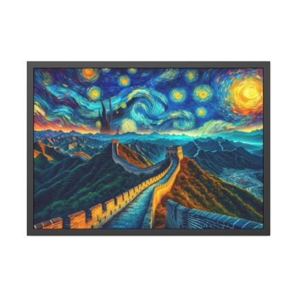 Great Wall of China Framed Poster