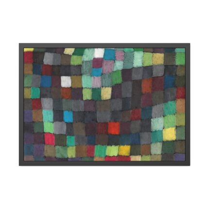 May Picture (1925) by Paul Klee Framed Poster