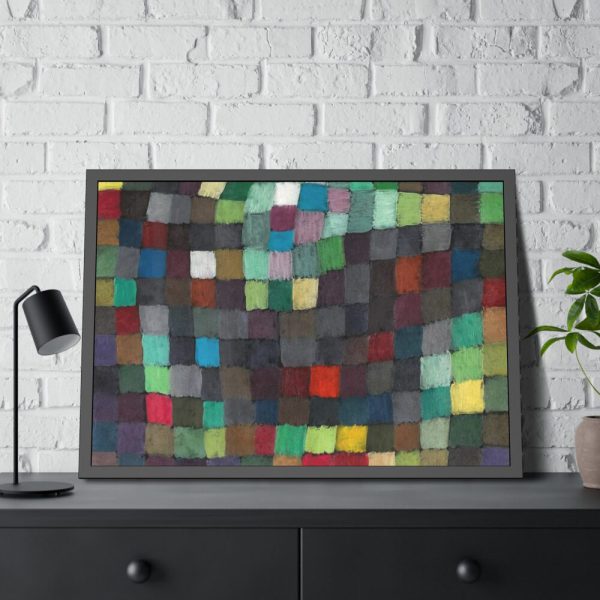 93854-443.jpg May Picture (1925) by Paul Klee Framed Poster