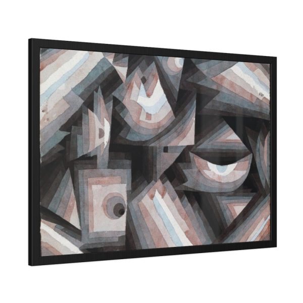 93854-449.jpg Crystal Gradation (1921) by Paul Klee Framed Poster