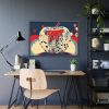 Pop Art Apple Framed Poster