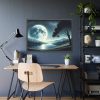 93854-46.jpg Serene Night Landscape Framed Poster