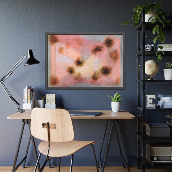 93854-470.jpg Hardy Plants (1934) by Paul Klee Framed Poster