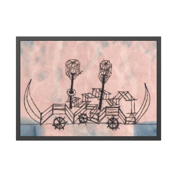 93854-472.jpg Alter Dampfer (Old Steamboat) (1922) by Paul Klee Framed Poster