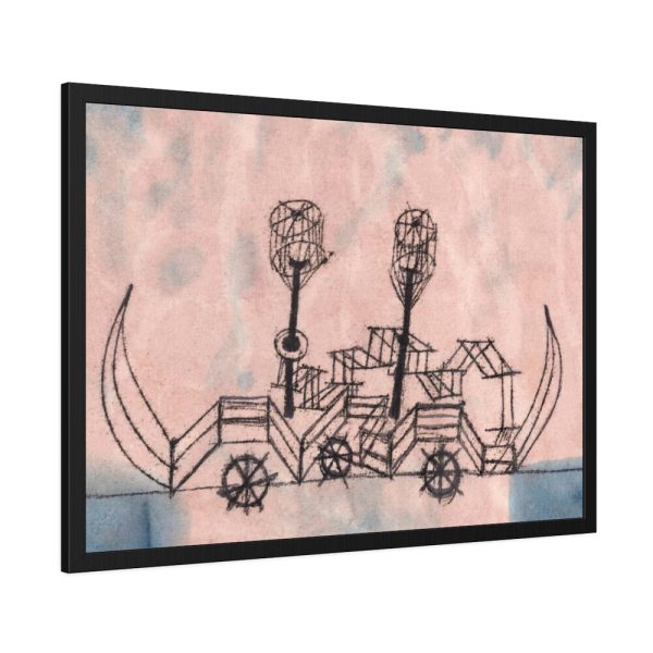 93854-473.jpg Alter Dampfer (Old Steamboat) (1922) by Paul Klee Framed Poster
