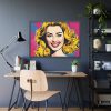 Pop Art Woman Framed Poster