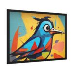 Bird Abstract Pop Art Print Framed Poster - Image 2