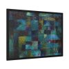 Terraced Garden (1920) by Paul Klee Framed Poster