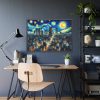 93854-54.jpg Tokyo With a Swirling Star-Filled Sky Framed Poster